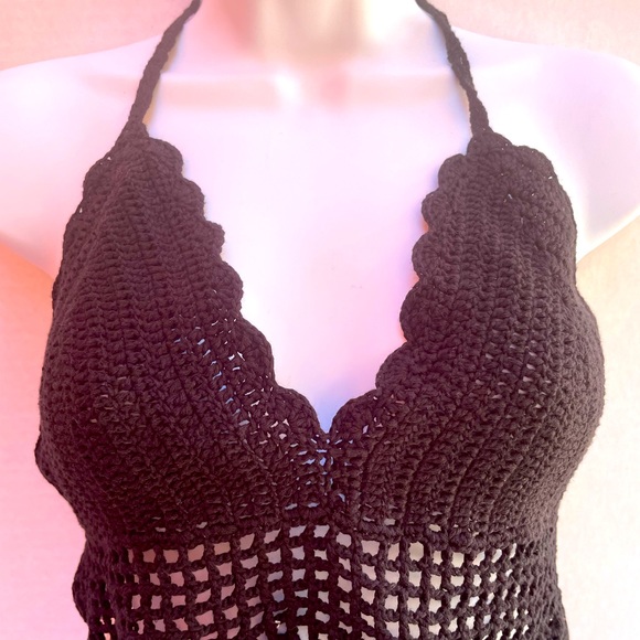Hand Made crochet tank S/M NWT - Picture 4 of 7